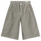 mfpen Women's Edition Cord Shorts in Taupe Punch Out