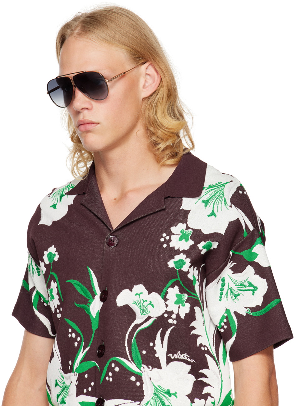 valentino rose gold sneakers