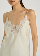 Rohe Lace-trim Silk Camisole top Cream