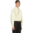 ADER error Ivory Zipper Sweatshirt