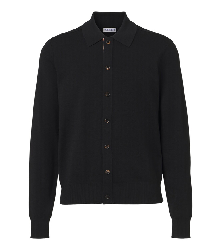 Photo: Burberry Wool-blend cardigan