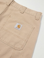 Carhartt WIP - OG Single Knee Printed Straight-Leg Organic Cotton-Canvas Trousers - Neutrals