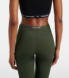 Balenciaga Logo flared leggings