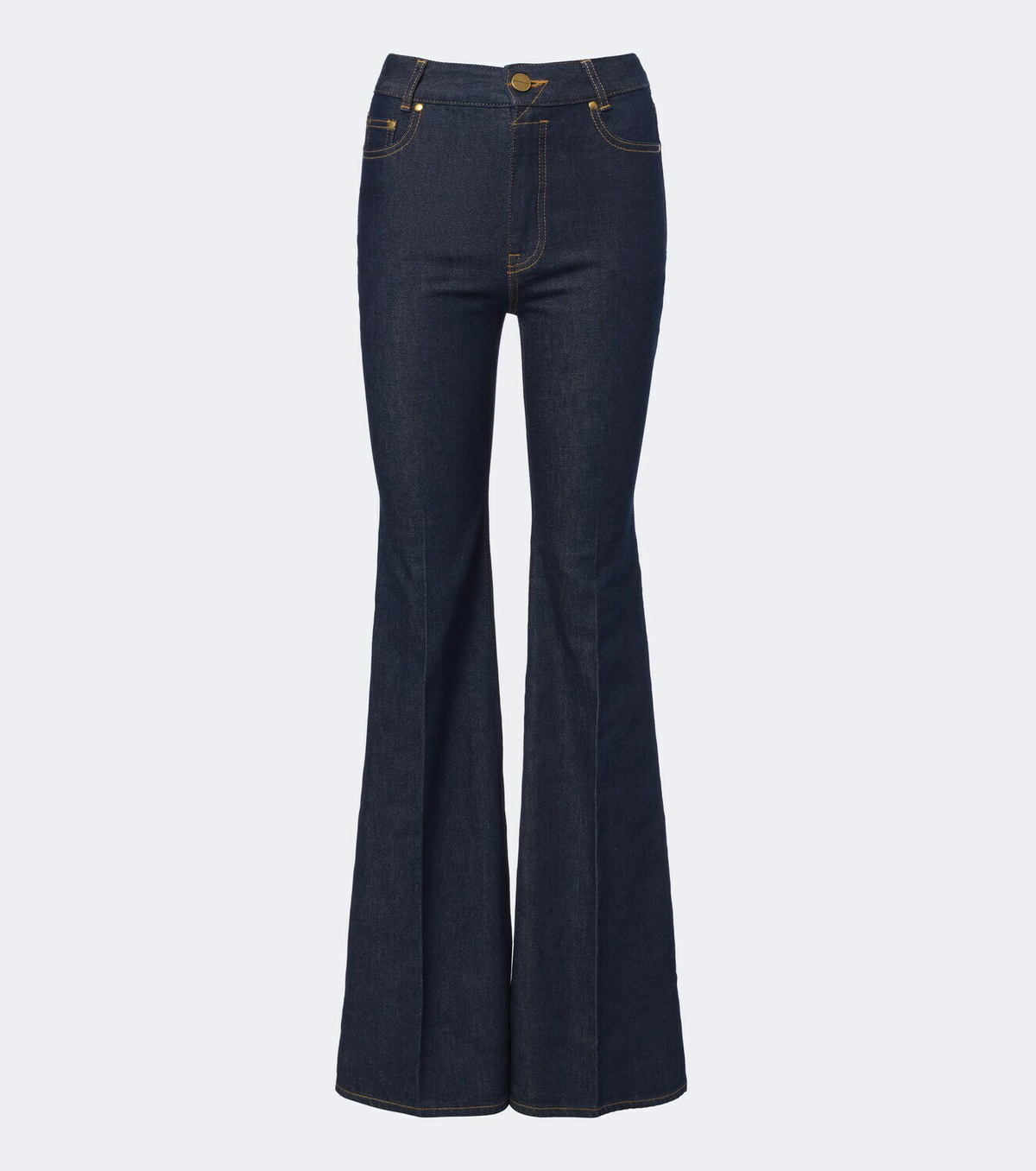 Zimmermann Embroidered flared jeans