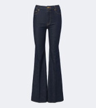 Zimmermann Embroidered flared jeans