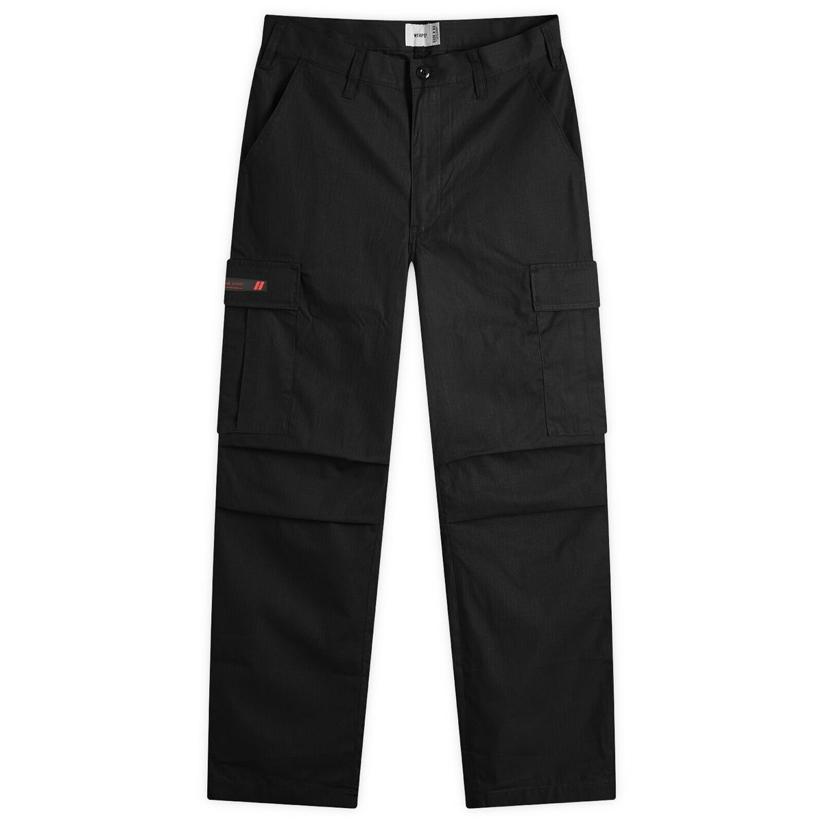 WTAPS - Tuck 02 Tapered Pleated Cotton-Corduroy Trousers - Black WTAPS