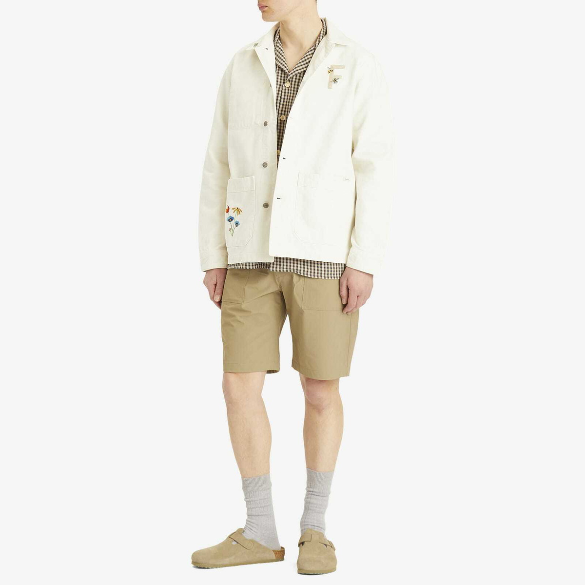 Foret Men's Sienna Tech Shorts in Dusty Olive