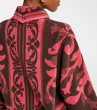 Valentino Cotton terry jacquard jacket