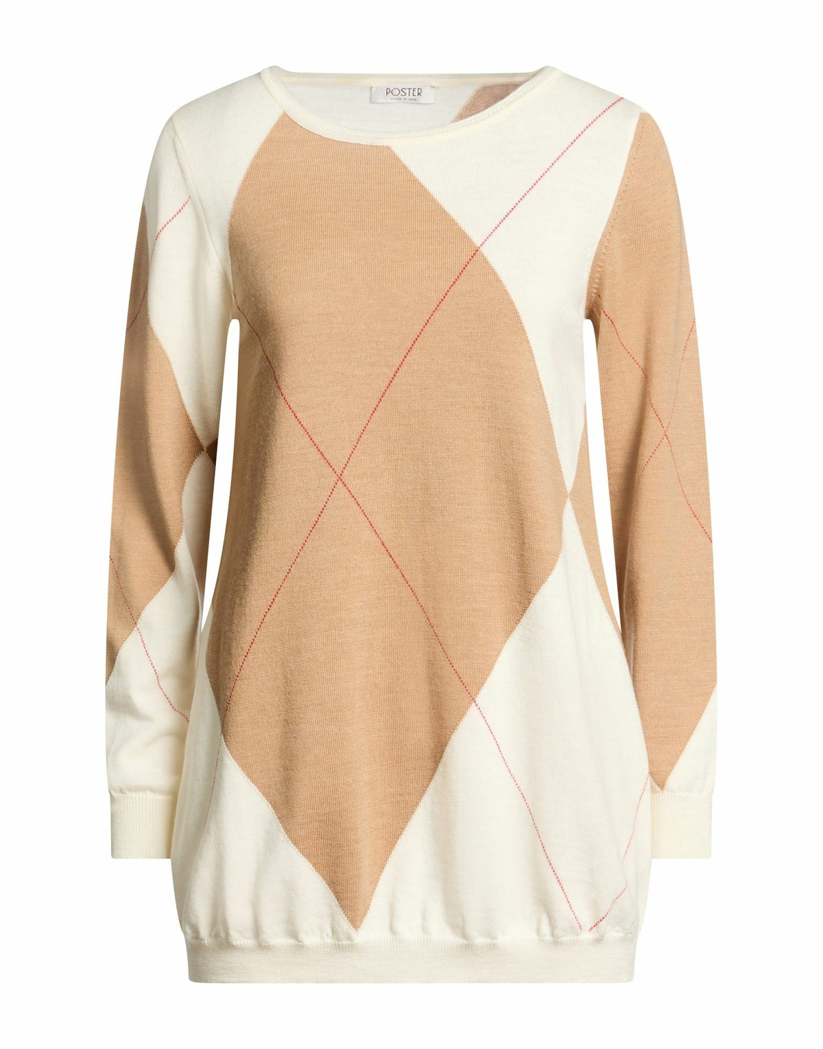 Poster Womens Sweater in Beige