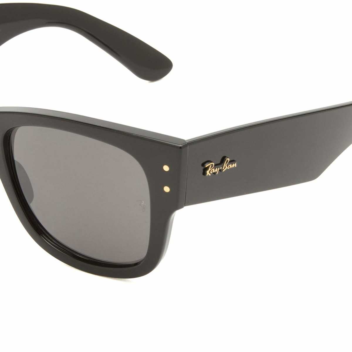 Ray-Ban x A$AP Rocky Mega Wayfarer Sunglasses in Black/Dark Gray