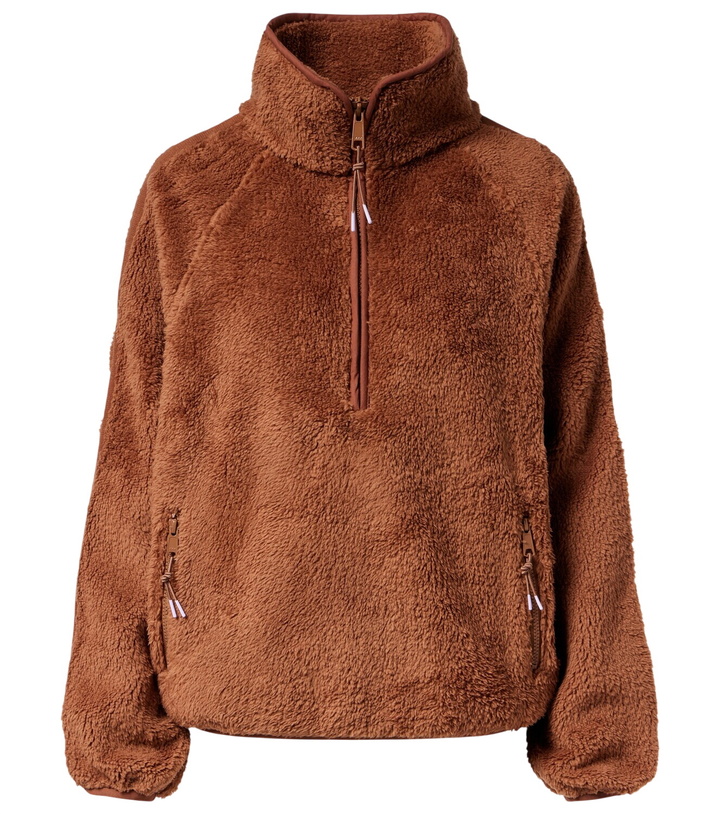 Photo: The Upside Harlow fleece half-zip sweatshirt