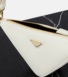 Prada Triangle leather shoulder bag