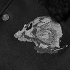 AMIRI Wes Lang Skull Varsity Jacket in Black