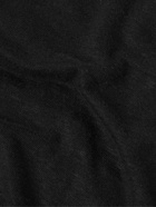 Officine Générale - Simon Stretch-Linen Jersey Polo Shirt - Black