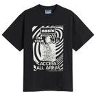 Pleasures Men's x Oasis All Access T-Shirt in Black