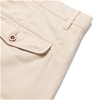 Mr P. - Garment-Dyed Cotton-Twill Chinos - Men - Sand