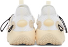 Li-Ning White & Beige Roam Low-Top Sneakers