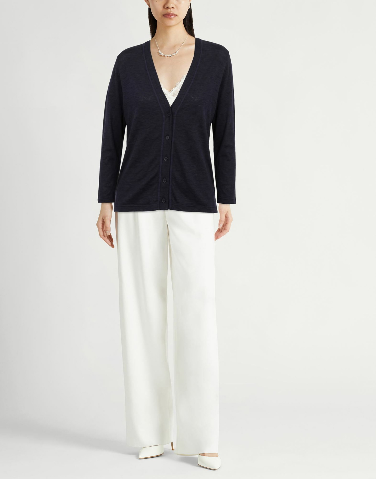 Crossley Womens Cardigan in Midnight blue
