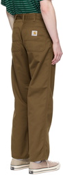 Carhartt Work In Progress Brown Simple Trousers