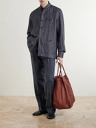 Rubinacci - Safari Linen Jacket - Blue