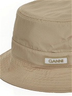 Ganni Logo Patch Bucket Hat