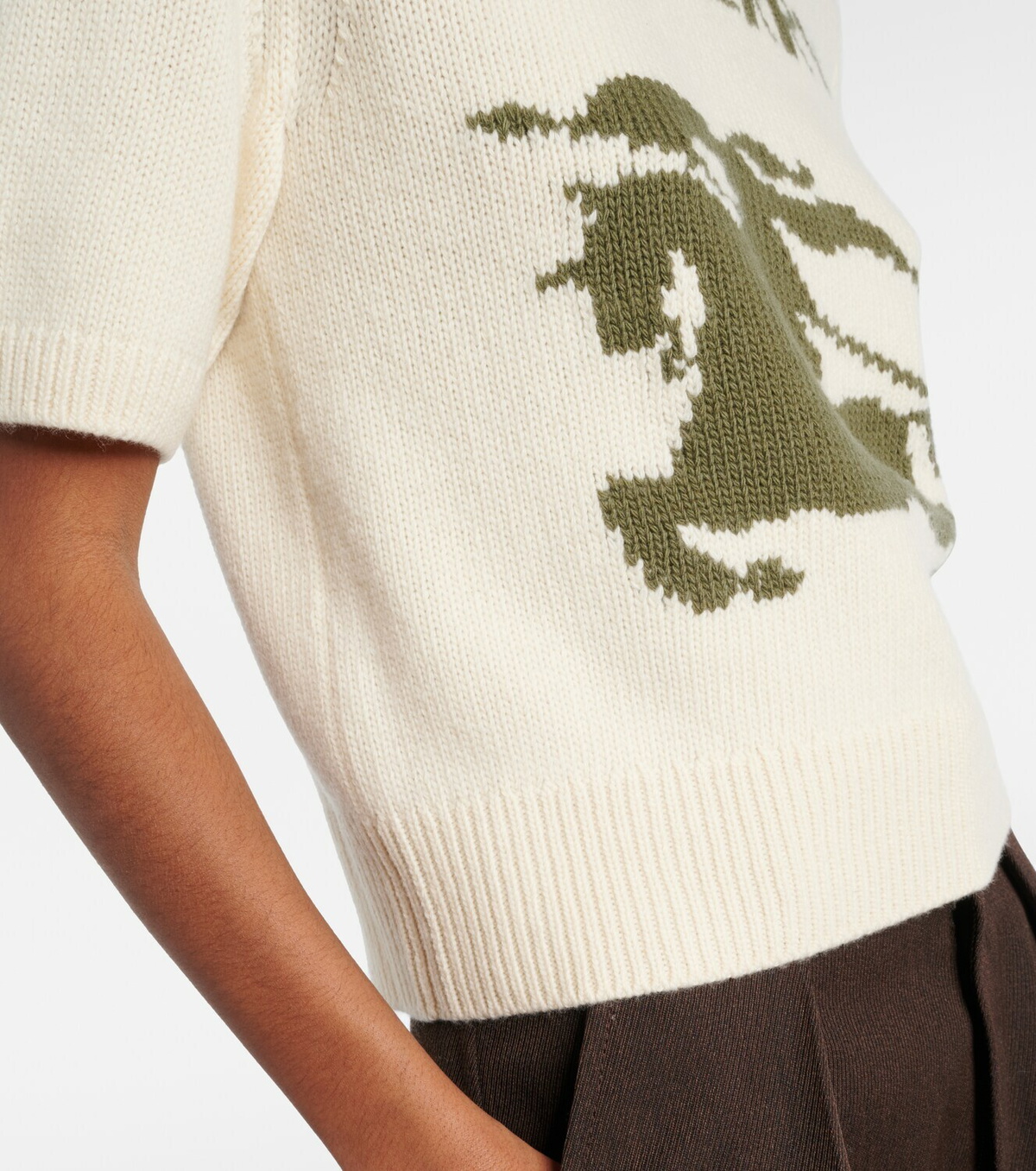 Burberry EKD wool and cashmere sweater