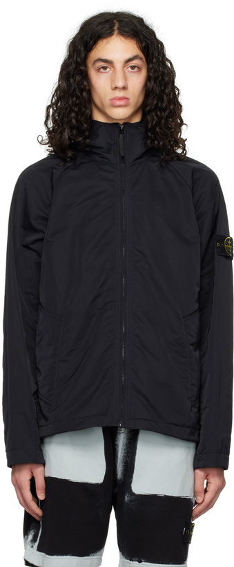 Photo: Stone Island Black Zip Jacket