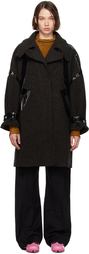 Kiko Kostadinov Black Draped Lyra Jacket Kiko Kostadinov