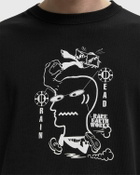 Brain Dead EARTH WORKS TEE Black Mens Shortsleefe