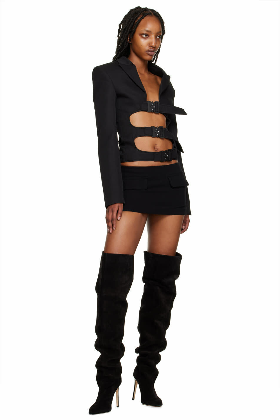 Lado Bokuchava Black Twentythree Miniskirt
