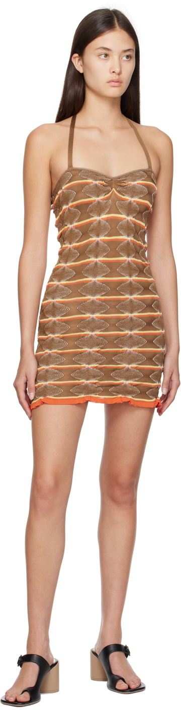 Gimaguas Brown t Minidress Gimaguas Gimaguas Brown t Minidress Gimaguas