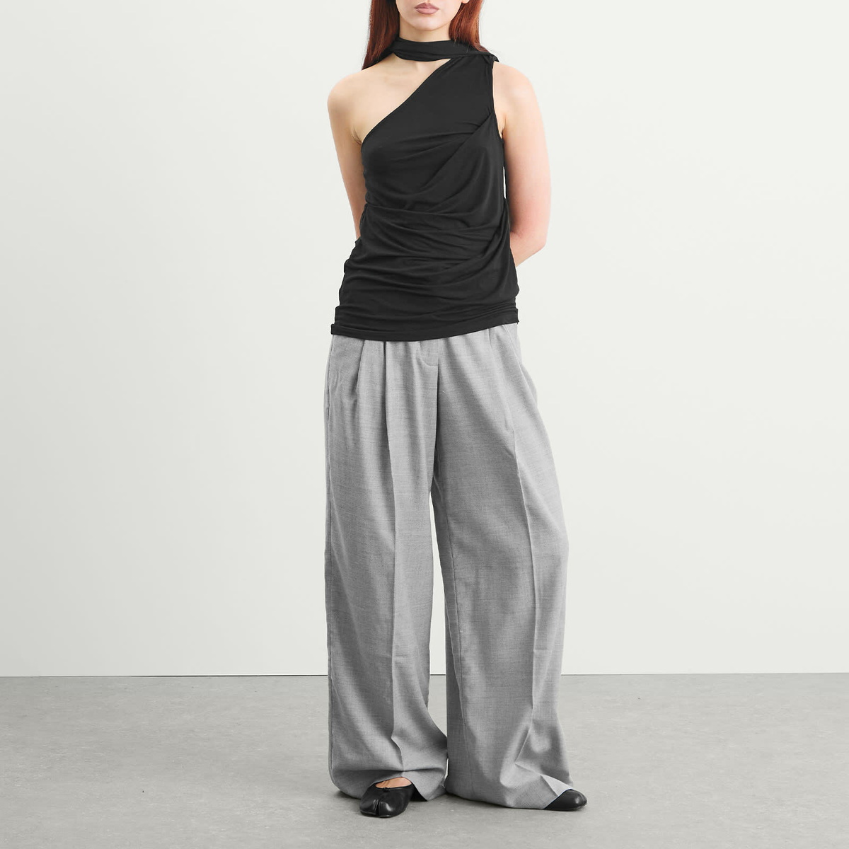 Entire Studios Women's Sleeveless Dalters Top in Soot