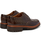 Grenson - Archie Leather Wingtip Brogues - Brown