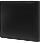 Valentino - Valentino Garavani Logo-Appliquéd Leather Billfold Wallet - Black