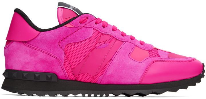 Photo: Valentino Garavani Pink Rockrunner Sneakers