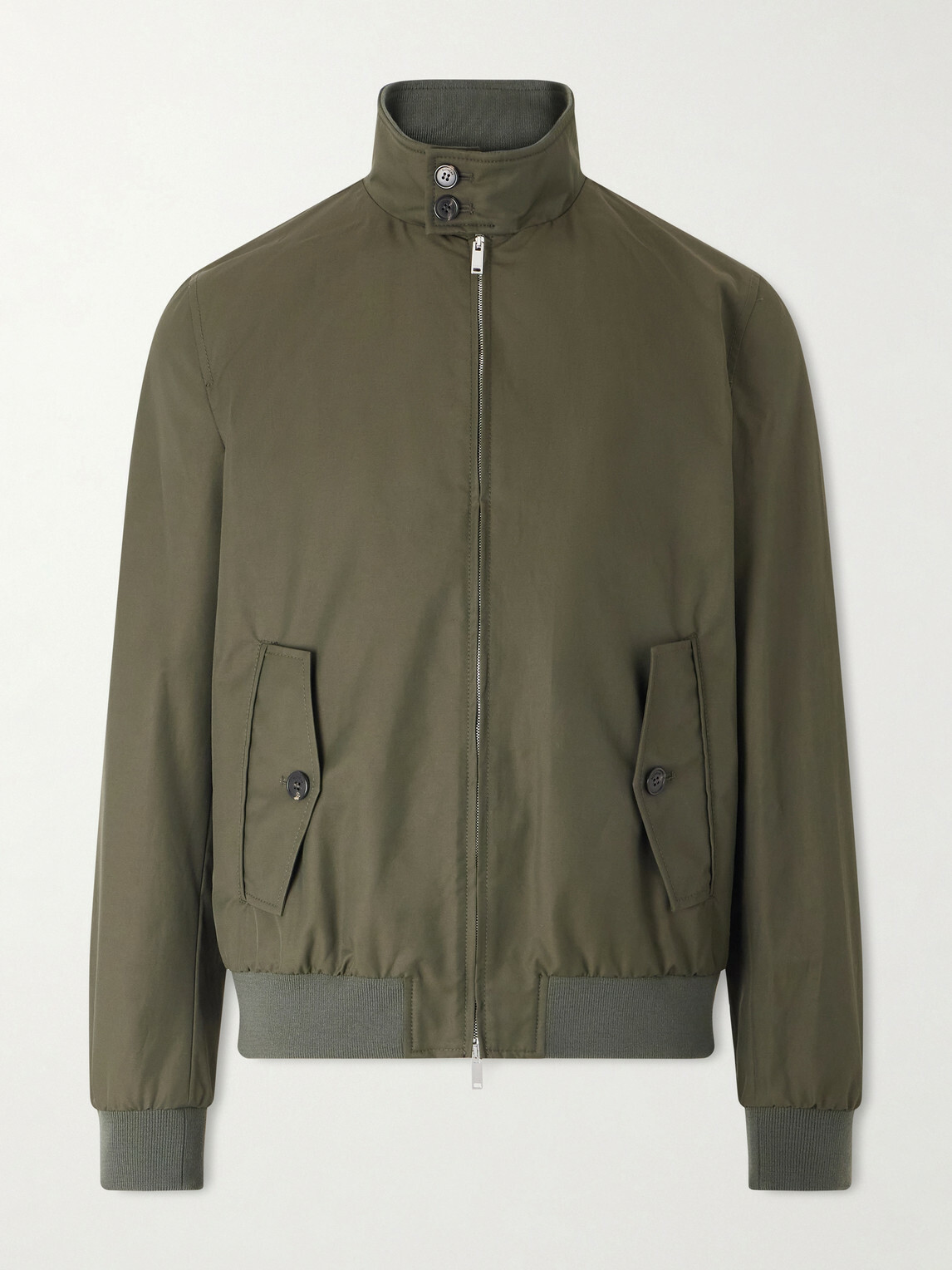 Slowear - Cotton-Blend Bomber Jacket - Green