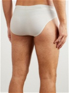 Calvin Klein Underwear - Three-Pack Stretch Cotton-Blend Briefs - Multi