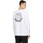 Moncler Genius 2 Moncler 1952 White Logo Long Sleeve T-Shirt