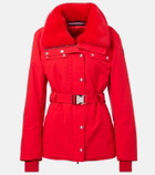 Fusalp Dessa faux fur-trimmed ski jacket