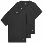 Human Made Men's 3 Pack T-Shirt in Black