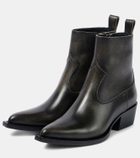 Golden Goose Leather ankle boots