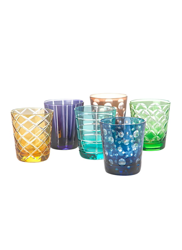 Photo: Polspotten Cuttings Set Of Six Tumblers