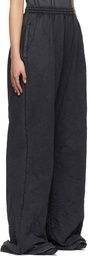 Balenciaga Black Extra Long Lounge Pants