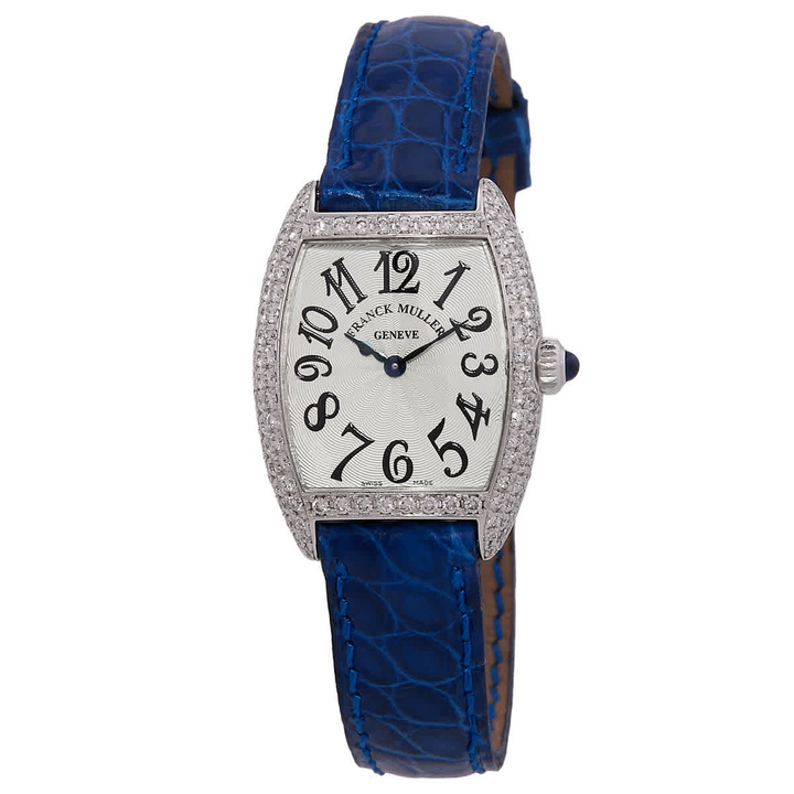 Photo: Franck Muller Cintree Curvex Quartz Silver Dial Watch 2250 QZ DWG