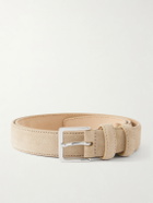Mr P. - 3cm Suede Belt - Neutrals