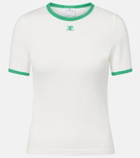 Courrèges Cotton jersey T-shirt