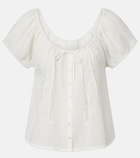 Citizens of Humanity Tatev lace-trimmed top