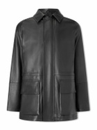 Saman Amel - City Leather Jacket - Black