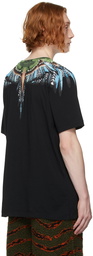 Marcelo Burlon County of Milan Black & Blue Wings T-Shirt