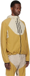 ROA Khaki & Beige Zip Jacket
